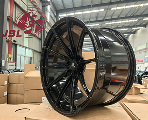 ล้อแม็กซ์อะลูมิเนียมฟอร์จแบบโมโนบล็อกสั่งทำพิเศษ ขนาด 16"-24" 5x112/108/114.3 ET20/25 มม. ลายหลายก้าน สีเทากันเมทัล ผิวปัดเงา - Product Image 6