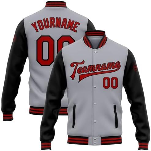 Gray-black-red