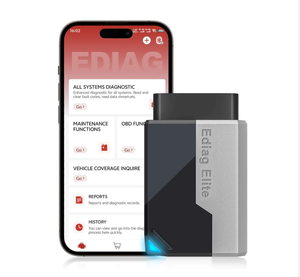Herramienta de Diagnóstico <span class=keywords><strong>KINGBOLEN</strong></span> para ELITE Lector de Códigos OBD2 con Actualizaciones Gratuitas de por Vida CANFD/FCA AutoAuth Compatibilidad Universal con Automóviles WiFi - Product Image 1