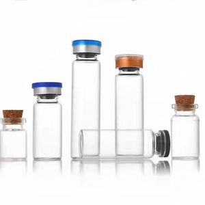 Frasco de Vidrio Ámbar Pequeño de 3 ml, 5 ml, 10 ml para Medicamentos con Dispensador Largo - Product Image 5