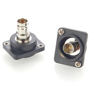Connecteur <span class=keywords><strong>BNC</strong></span> de montage sur panneau série D, connecteur <span class=keywords><strong>BNC</strong></span> femelle à femelle de type D, adaptateur de passage pour les réseaux de communication numériques - Product Image 1
