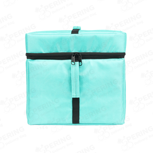 Pering colorido impreso mayor capacidad hielo comida refrigerador bolsa portador reutilizable bolsa de entrega - Product Image 4