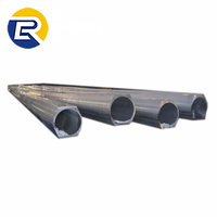 Tubo Redondo de Aluminio Galvanizado de Alta Calidad, Fabricante Chino, para Refuerzo de Hormigón, Decoración de Paredes y Pisos, Estándar ASTM