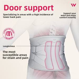 Ceinture de soutien lombaire de type H Wellday, protège la colonne lombaire, prévient la douleur, aide à soulager les tensions musculaires lombaires et les hernies discales - Product Image 4