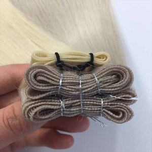 2025top Chất Lượng Chặt Chẽ Và Mỏng Thiên Tài Tóc Sợi Ngang 100% Châu Âu Phần Mở Rộng Tóc Người - Product Image 4