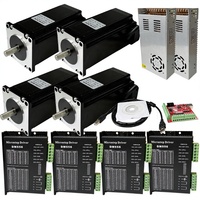 Kit CNC Nema 23 Moteur pas à pas Dm556 + Nema 23 3n.m Stepper + Alimentation + Kit de moteur CNC Mach3 Nema23