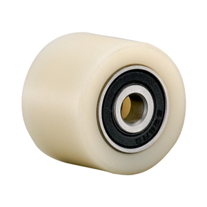 Tùy chỉnh thang cuốn Bước Con lăn 6204 2rs vòng bi Polyurethane hướng dẫn con lăn cao su băng tải ròng rọc ổ bánh xe AGV con lăn - Product Image 5