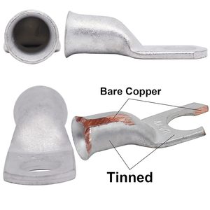 Gaine thermorétractable transfrontalière 4 AWG 3/8 pouce, rapport 2:1, en polyoléfine pour bornes à sertir - Product Image 3