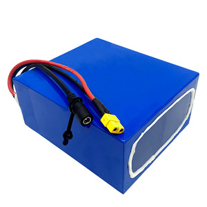 Disesuaikan 24 v-60 v perak ikan seri 8ah-60ah sepeda listrik paket baterai silinder Lithium Ion untuk e-sepeda - Product Image 2
