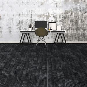 Sang Trọng Modular 100% Nylon Sàn Mat Màu Xanh <span class=keywords><strong>Polyester</strong></span> Dày Shaw Thảm Gạch - Product Image 5