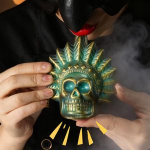 Sifflet de la mort aztèque : Sifflet de cris authentique à l'aspect humain, le sifflet de cris le plus puissant à plus de <span class=keywords><strong>125</strong></span> décibels - Cadeaux pour hommes - Product Image 6
