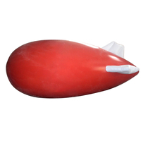 Ballon publicitaire gonflable en PVC sur mesure pour l'extérieur, impression sérigraphique, design moderne pour les salons professionnels