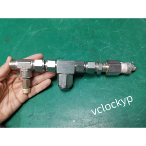 Filtre en T en acier inoxydable Swagelok, tube OD, 7 microns, SS-8TF-7, utilisé - Product Image 2