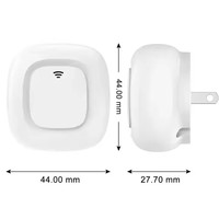AC 90-250V 50-60Hz ABS 1W tueur de moustiques à ultrasons répulsif d'insectes souris cafards souris répulsif à ultrasons