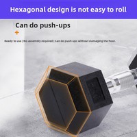 Haltères hexagonaux recouverts de caoutchouc les plus vendus, 5 kg, 10 kg, haltères fixes en fonte solide, adaptés à l'utilisation en salle de sport