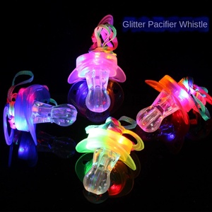 <span class=keywords><strong>Silbato</strong></span> de chupete LED luminoso para niños alimentado por batería Navidad club nocturno Bar Disco Props juguetes de interior - Product Image 1