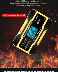 LCDディスプレイ付き<span class=keywords><strong>12V</strong></span> 10A 24V <span class=keywords><strong>5A</strong></span>パルス修理充電器、オートバイおよびカーバッテリー充電器、自動スマート高速バッテリー充電器 - Product Image 3