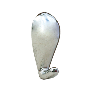 PICTURE HOOK 'DROP' 15x27mm-Plata-blister 3 piezas - Product Image 1