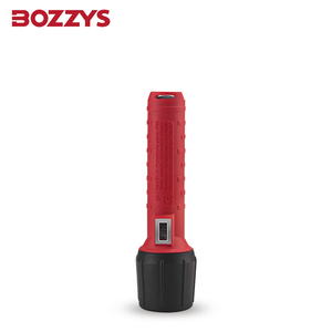 Bozzys xách tay 3W Công nghiệp LED <span class=keywords><strong>Torch</strong></span> mới có thể sạc lại đèn pin với nhựa không thấm nước cung cấp điện cơ thể bao gồm - Product Image 6