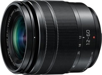Objectif d'appareil photo professionnel d'occasion DF Wholesale pour Lumix G VARIO 12-60mm F/3.5-5.6 Power OIS Zoom avec 7 lamelles et mise au point AF/Manuel