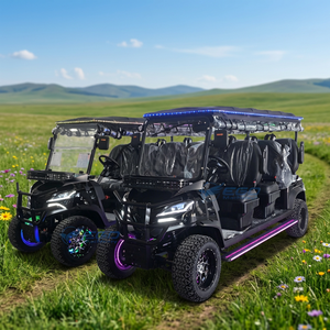 Chariot de golf électrique à quatre roues motrices XCEGO, chariot de transport, vente directe usine, transport spécial / véhicule électrique - Product Image 1