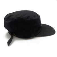 Topi Cadet Katun Twill Berkualitas Tinggi Desain Unik Logo Bordir Gaya Taktis Dapat Disesuaikan