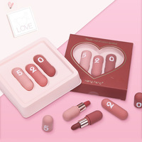 H144 Mini Capsule Rouge À Lèvres Échantillon Taille Ensemble Étanche Tasse Antiadhésive Facile à Colorer Saint Valentin Cadeau D'anniversaire Maquillage