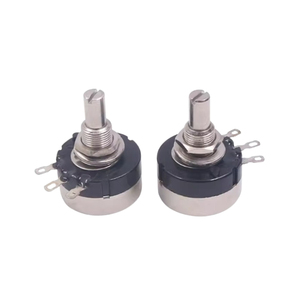 Potentiomètre à film de carbone à bobine simple RV24YN20S B102/B202/B502/B103/B203/B104 1K 10K 50K 100K 200K 500K 1M avec bouton d'échelle 0-100 - Product Image 3