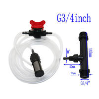 Kit d'injecteur d'engrais automatique Venturi pour système d'irrigation goutte à goutte, mélangeur injecteur pour tube d'eau agricole avec filtre