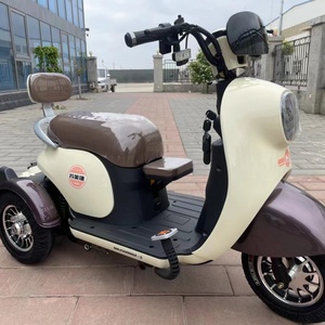 Triciclo Eléctrico de Tres Ruedas para Adultos, Estilo Nuevo, Doble Asiento, Bicicleta Eléctrica para Personas Mayores - Product Image 2