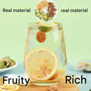 Thé multi saveur rhum thé en gros Tropical Individual Died Pack mélange sac fruits secs Tranches saveur thé avec sucre diabétique - Product Image 3