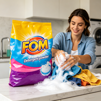 Fabrication OEM de poudre à lessiver en gros, nettoyage rapide, en vente