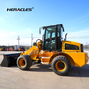 Chargeuse sur pneus multifonction <span class=keywords><strong>HERACLES</strong></span> Factory, chargeuse frontale 4x4, mini-chargeuse 4500 kg avec moteur et pompe PLC - Product Image 4