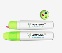 Ensemble de stylos surligneurs 3 en 1 imprimés Bullet Twist, cadeau promotionnel avec logo personnalisé, impression à l'écran, vente en gros