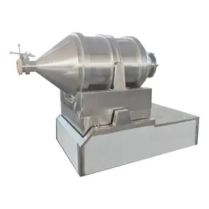 Misturador de tambor de aço inoxidável com movimento bidimensional, fornecimento direto da fábrica, misturador adequado para mistura de pó