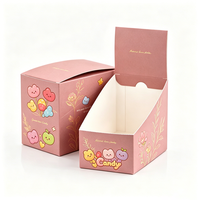 Boîte d'emballage en carton écologique personnalisée avec logo, petite boîte de présentation pour comptoir de magasin de détail
