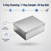 Boîtier en aluminium extrudé TZR personnalisé, étanche IP65 IP67, pour instruments électroniques, fabrication OEM