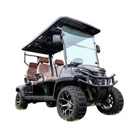 Voiturette de golf club abordable Voiture électrique 4 places Voiturettes de golf électriques confortables 4 places