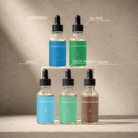 Minyak Perawatan Rambut Bunga Neroli Organik Murni 100% Menenangkan, Memperbaiki, Menutrisi Kulit Kepala, Aromaterapi Perawatan Rambut