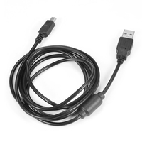 Singrain — câble de recharge USB pour manette Sony Playstation, 1 pièce, 1.8m, contrôleur sans fil avec anneau magnétique, noir, pour ps3
