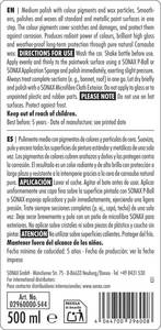 Pulidor y Cera para Autos Color Blanco 500ml Todo en Uno Restauración de Pintura y Brillo Protector para Autos Blancos - Product Image 6