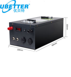 LiFePO4 Batteria agli ioni di Litio ferro Fosfato di Litio Batteria 12V 100Ah per CAMPER camper/Golf Cart/Yacht/marine/Backup/Solare - Product Image 2