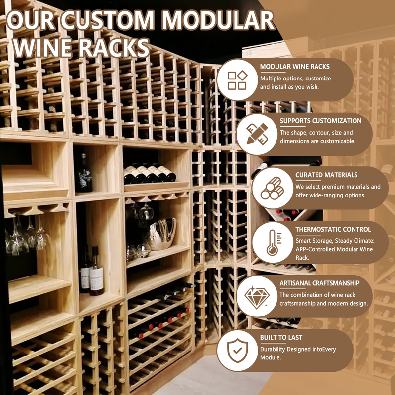 Modern Luxury Bar Wine Cabinet Storage