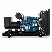 Genset Diesel Tipe Open Frame 500kW, Generator Listrik Industri, Genset Cadangan untuk Pertambangan, Konstruksi, dan Keadaan Darurat