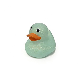 Golden Powder Duck 3PCS (Air BB Sound) Little Duck Floating Rubber Yellow Duck Baby Bath <strong>Toy</strong> Summer Bathroom <strong>Bathtub</strong> <strong>Toys</strong> - Product Image 2