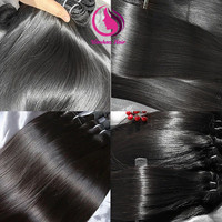 Cabello Virgen Camboyano Mink al por Mayor, Extensiones de Cabello con Cutícula Alineada, Paquetes de Cabello Humano Crudo Camboyano 100% Sin Procesar