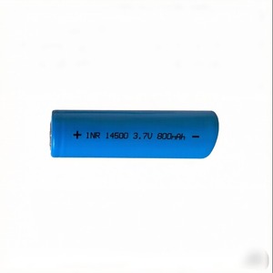 INR14500 3.7V 800mAh リチウムイオン電池セル AAサイズ 3.7V 充電式円筒形リチウム電池セル (懐中電灯、おもちゃ用) - Product Image 1