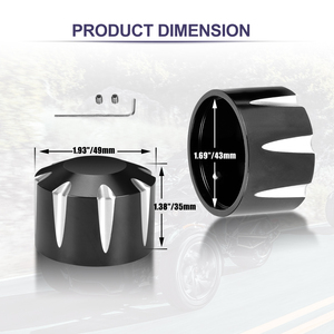 Accesorios de motocicleta de <span class=keywords><strong>tres</strong></span> <span class=keywords><strong>ruedas</strong></span>, tapas de eje de rueda de servicio pesado, tapas de eje trasero para <span class=keywords><strong>Can</strong></span>-<span class=keywords><strong>Am</strong></span> Spyder GS/RS RT ST F3 2010 + - Product Image 2