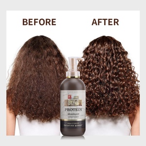 Soin hydratant personnalisé avec logo, conditionneur aux acides aminés, traitement à la biotine, sérum anti-frisottis pour cheveux africains - Product Image 6