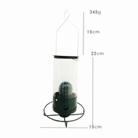 Mangeoire à oiseaux rotative anti-écureuil, non électrique, en fer forgé, pour nouveautés, AS08277 Zhejiang
